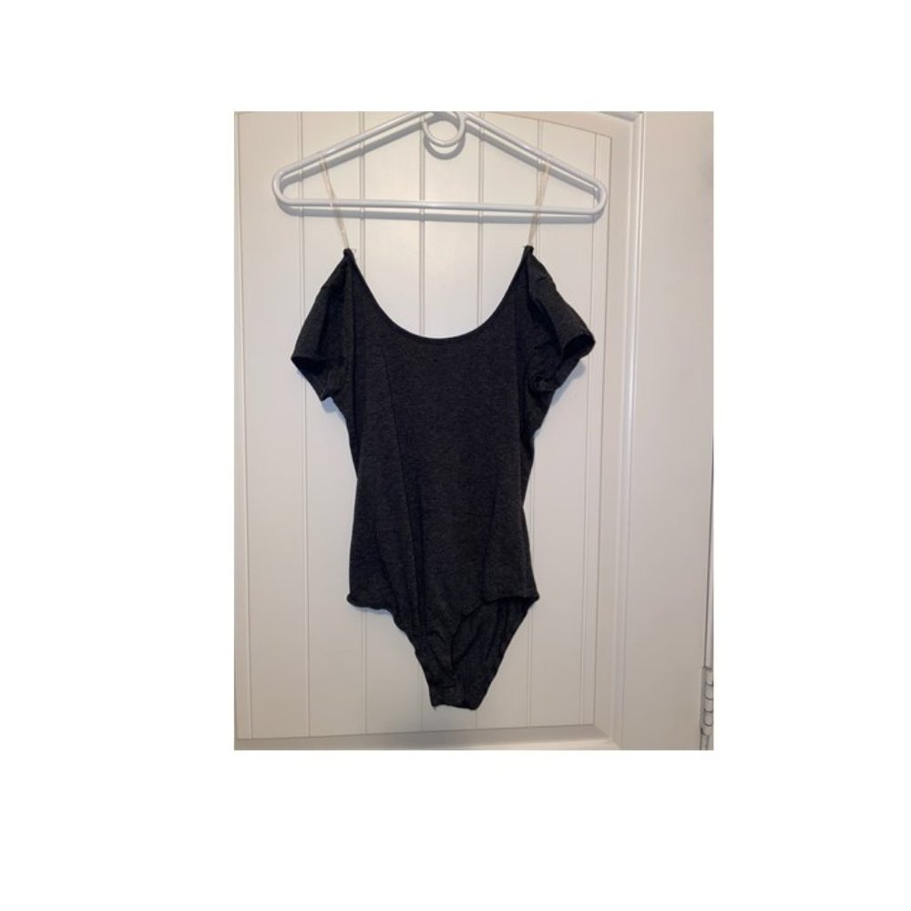 GREY BODYSUIT